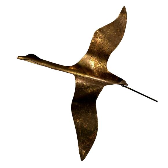 MCM Brutalist Style Seagulls Kinetic Wires in Flight Vintage Tabletop Sculpture - Picture 2 of 5